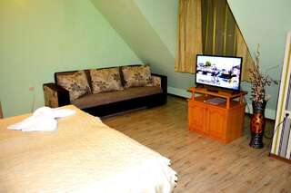 Отель Hotel Svishtov Свиштов Номер-студио с кроватью размера "king-size" и диван-кроватью-2